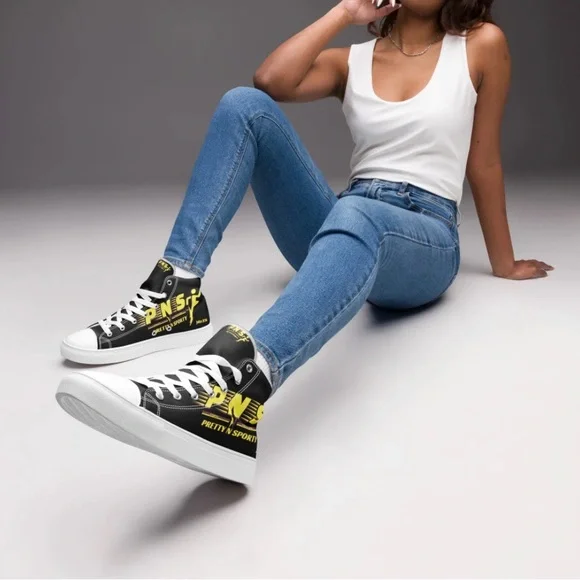 PNS) Pretty N Sporty - John
3:16 Women High Top Canvas
Footwear - Black - Picture 2 of 8